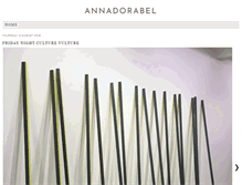 Tablet Screenshot of annadorabel.com